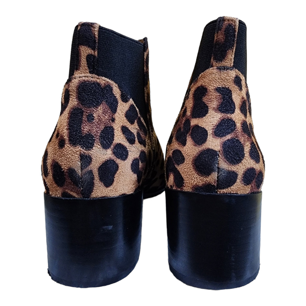 Chinese Laundry Finn Leopard Print Ankle Bootie Size 6.5 - Picture 11 of 11